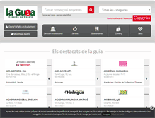Tablet Screenshot of guiacapgrosdemataro.com